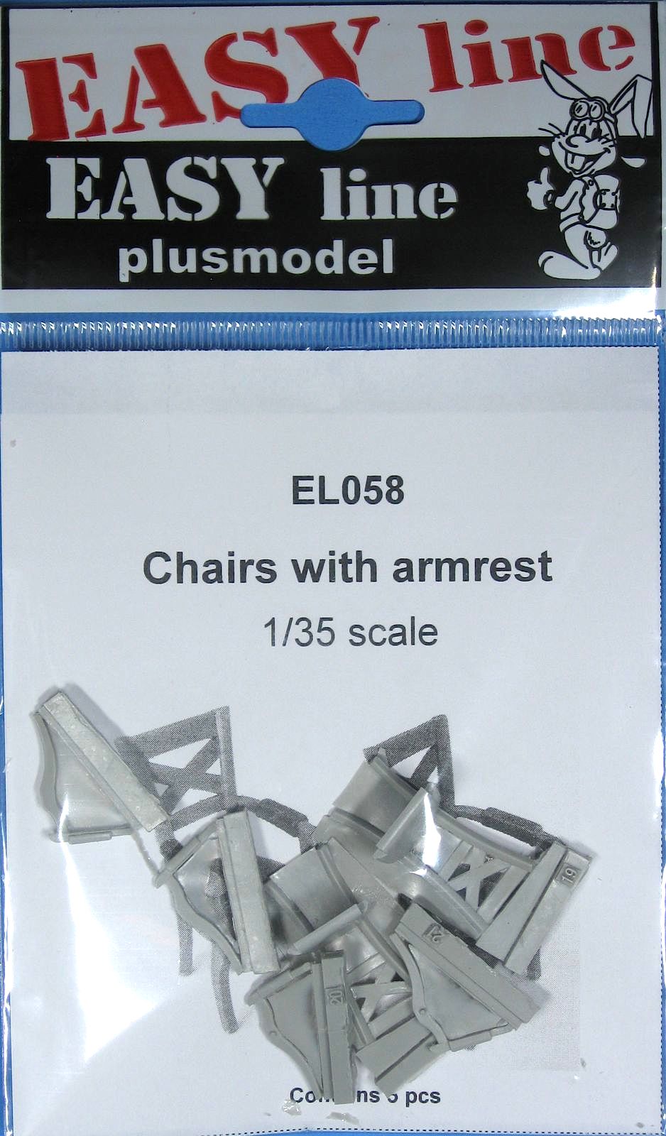 The parts in the package!