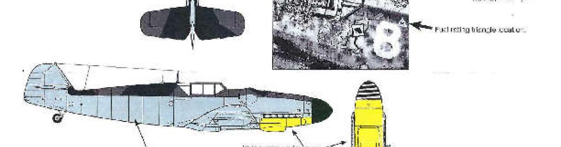 海軍キャラクター グラフィックプリント JG 53 'cartoon' Bf 109G-6s | AeroScale