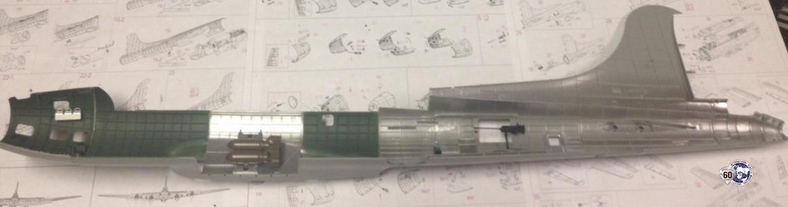 Fuselage Side Painted