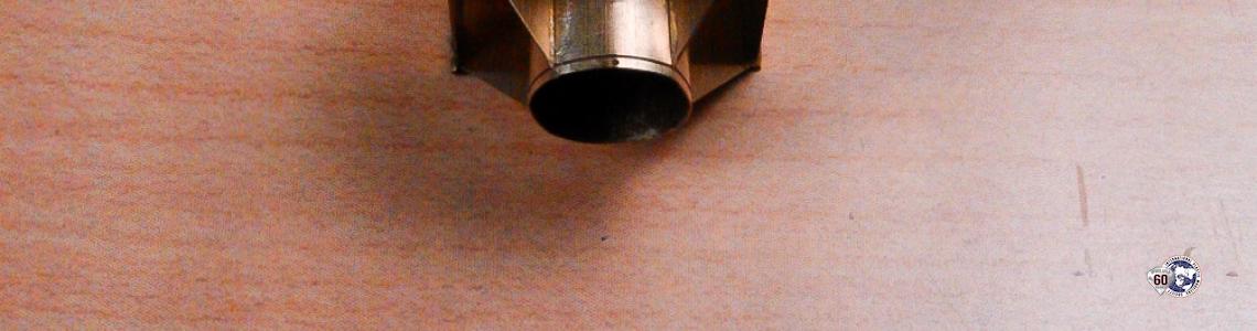 Assembled Fat Man A-Bomb Tail - Top