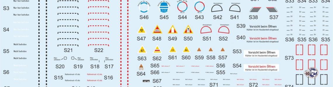 Decal sheet