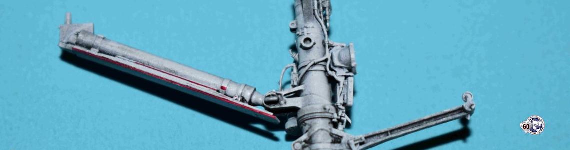 Nose gear close up