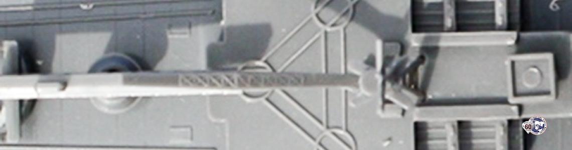 Figure 9: Overhead view of original Aoba/Kinugasa kit aircraft deck.