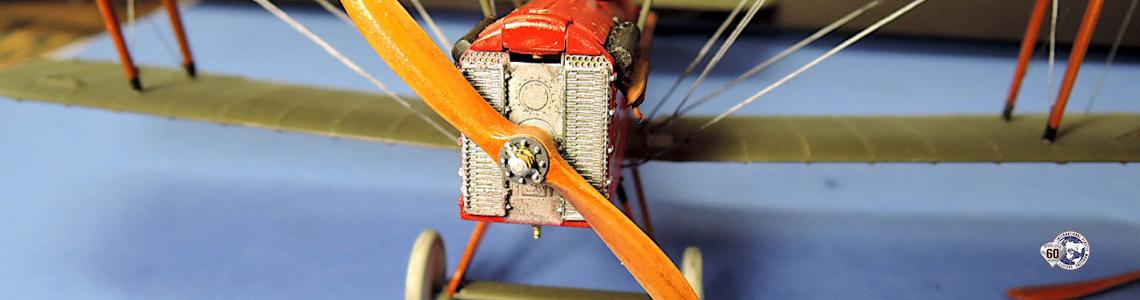 Kit assembled with upgraded propeller