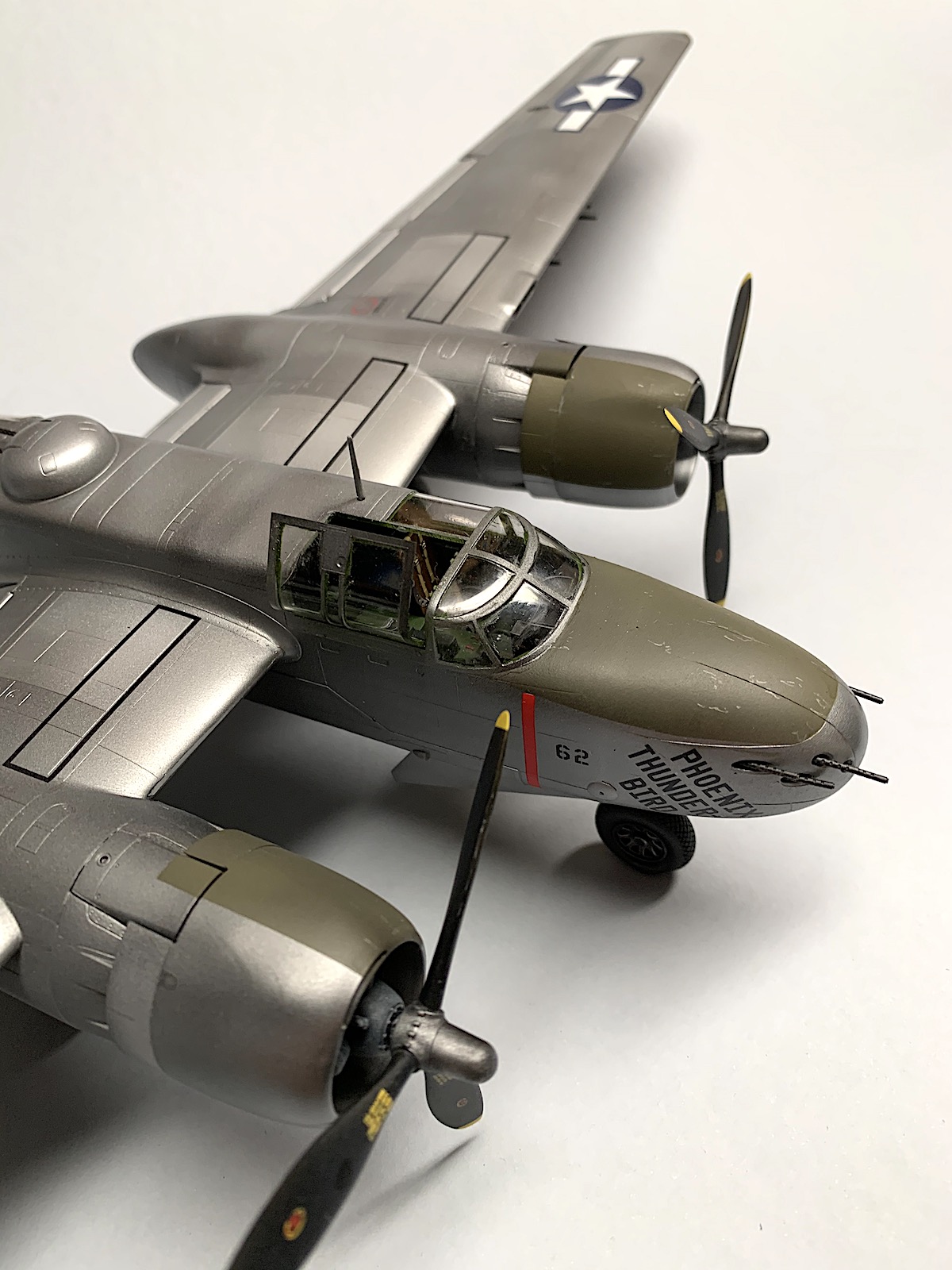 1/48 A-26 Invader Resin Exhaust Stub Upgrade 