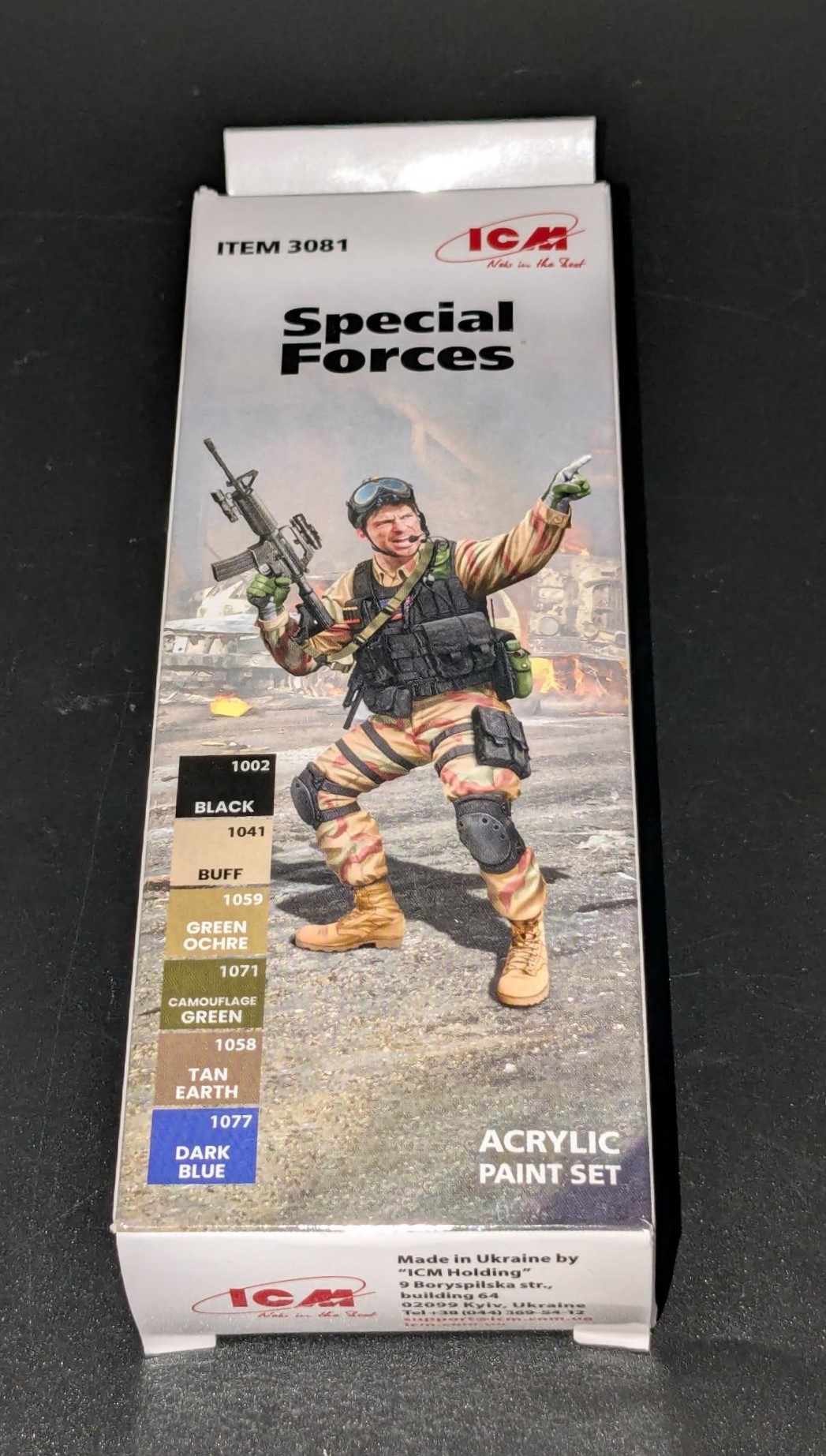 ICM Special Forces Acrylic Paint Set