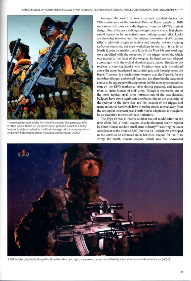 The Armed Forces of North Korea Volume 1, Part 1: Korean People's Army ...