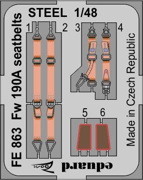 FW-190A Seat Belts | IPMS/USA Reviews