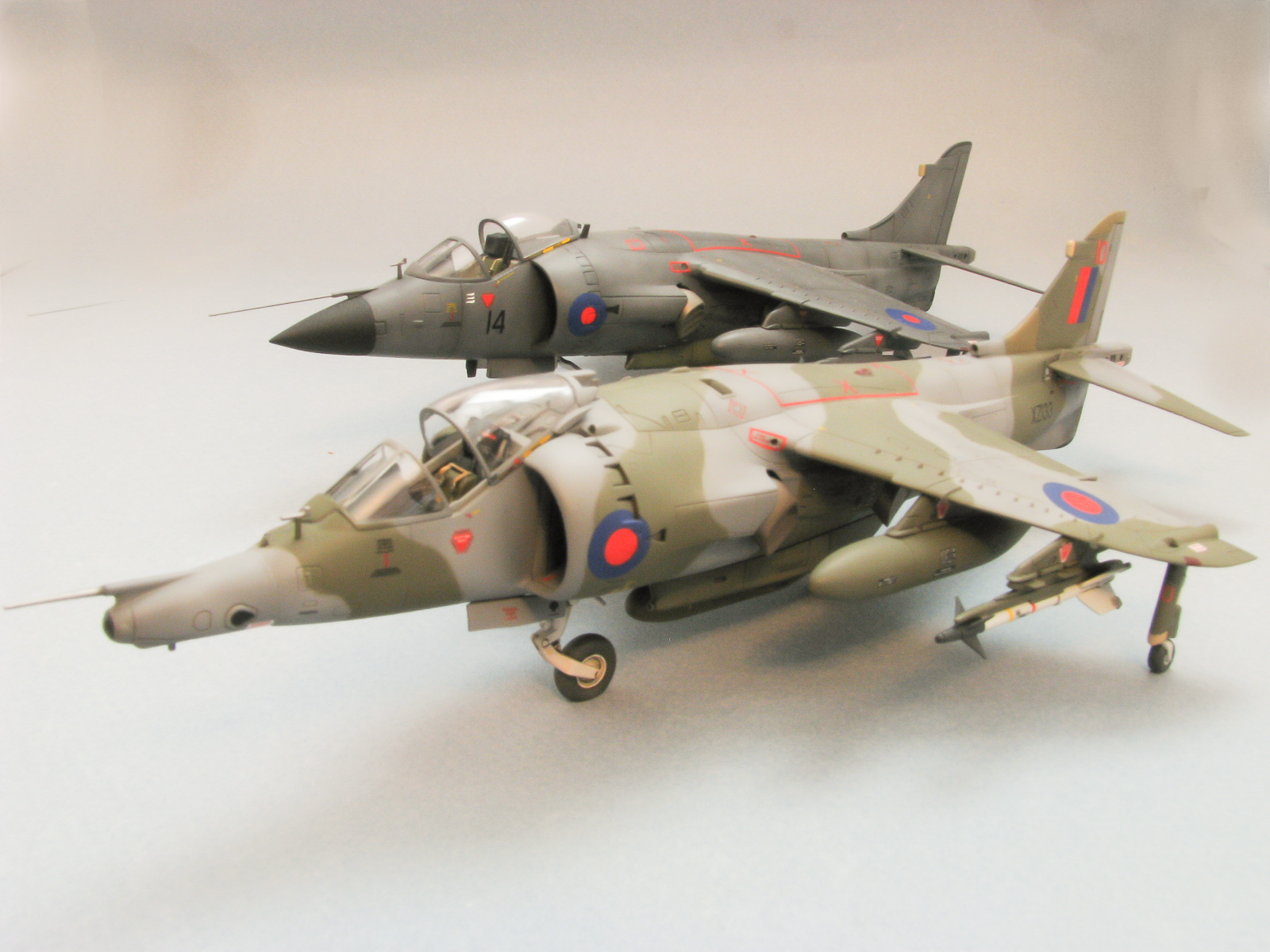 Airfix 1/72 Hawker Siddeley Harrier Gr.3 # A04055 for sale online 