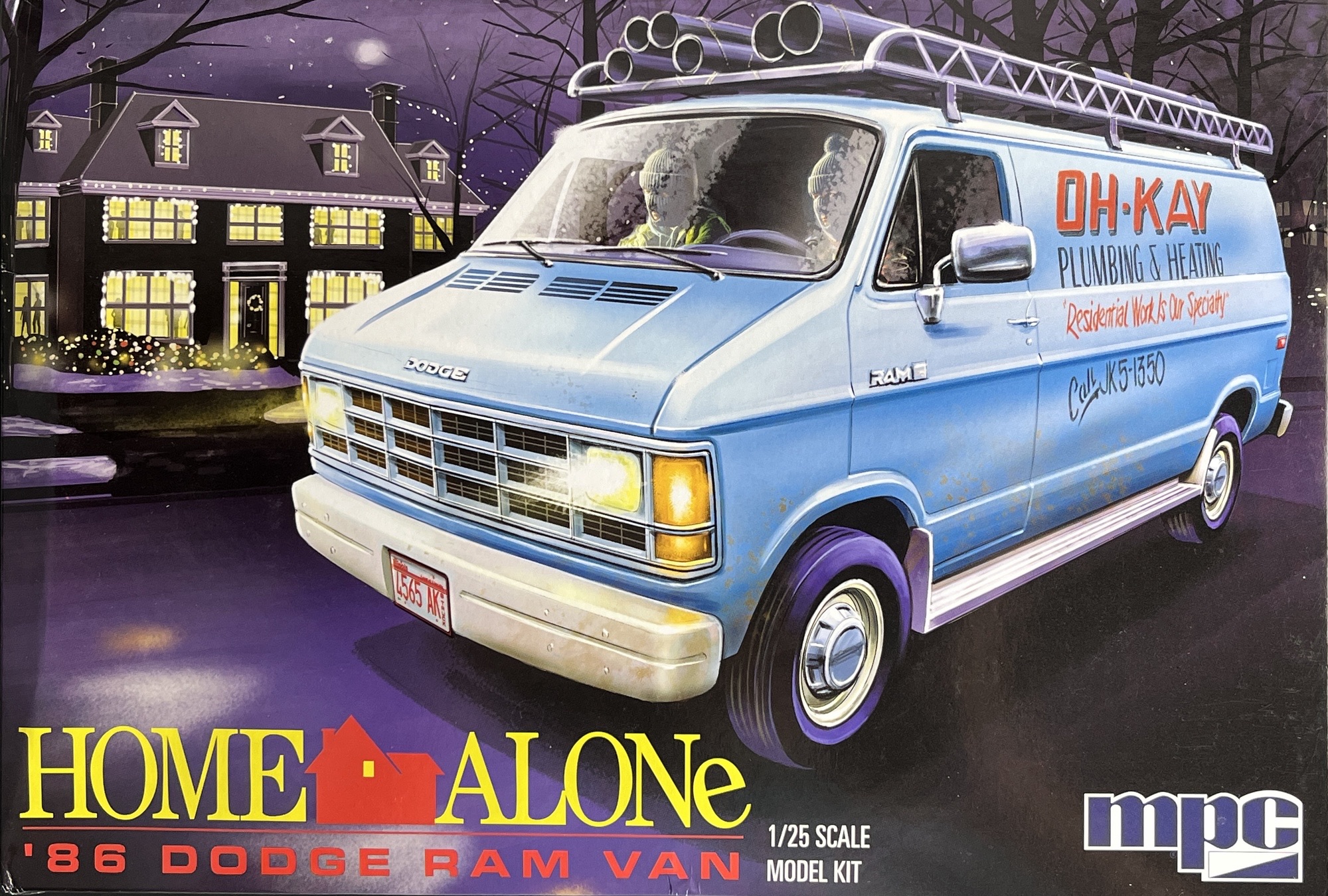 MPC Home Alone ’86 Dodge Ram Van