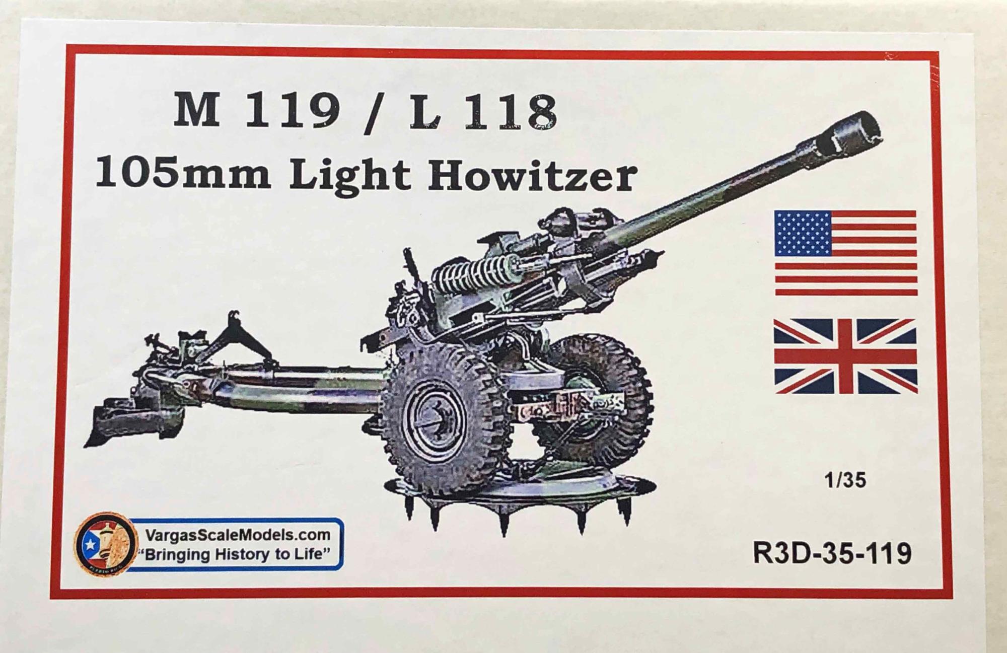bånd sekstant en kreditor M119/L118 105mm Light Howitzer | IPMS/USA Reviews