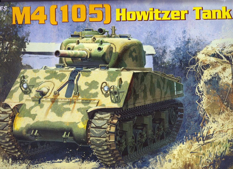 M4 (105mm) Sherman Howitzer Tank and Workable Track Set | IPMS/USA 