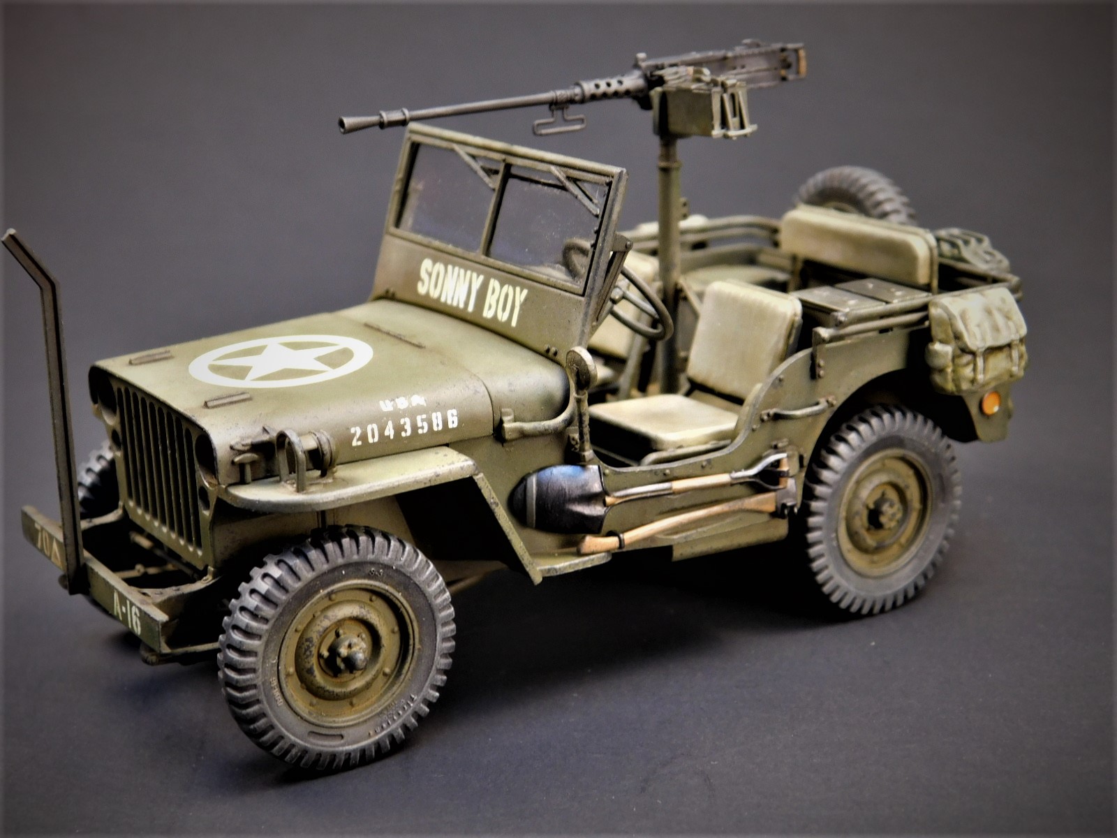MB Military Vehicle MENG 1:35 plastic model kit VS-011 