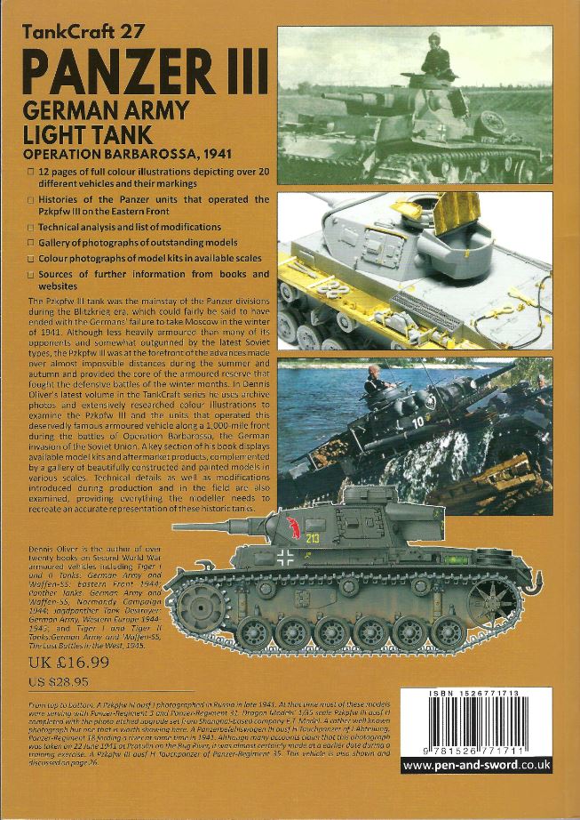 Panzer III - German Army Light Tank: Operation Barbarossa 1941 | IPMS ...