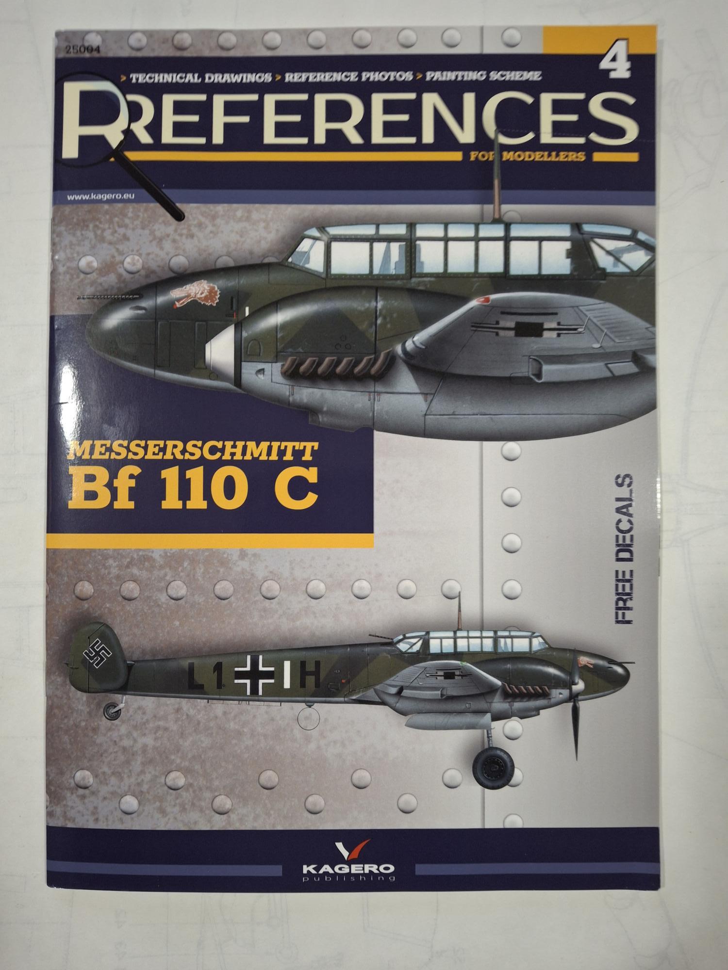 References for Modellers Bf 100 C