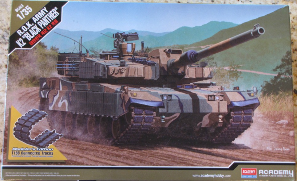 ROK Army K2 Black Panther 1/35 Korea Tank Limited Edition MODEL BUILDING  KIT
