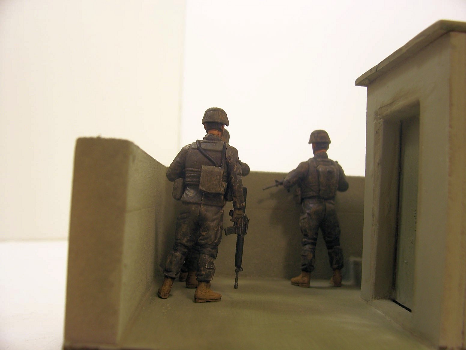 Tamiya 32406 1/35 Scale Model Kit US Modern Infantry Iraq War Figure Set 