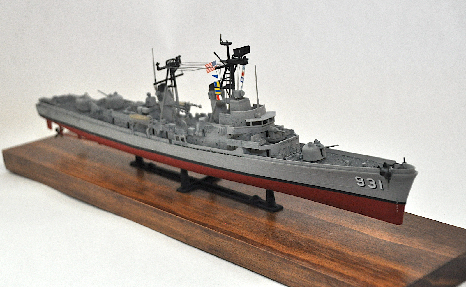 ATLANTIS MODELS USS FORREST SHERMAN DESTROYER 1/320 SCALE MODEL KIT 