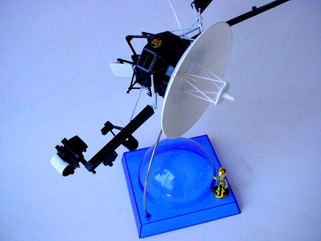 w/Tracking# form JAPAN FS Plastic model Hasegawa Unmanned Space Probe Voyager 