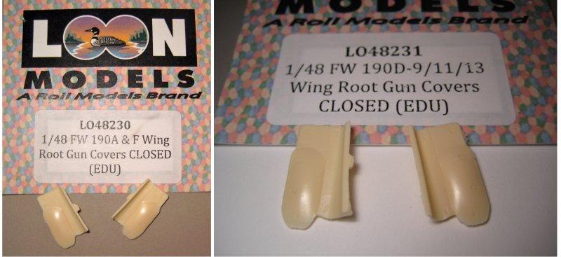 Loon FW-190 Wing Root Gun Covers