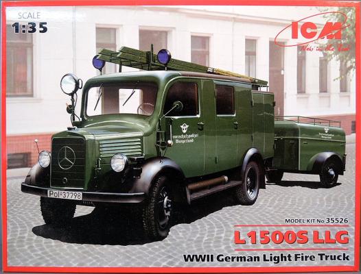 L1500S LLG WWII German Light Fire Truck | IPMS/USA Reviews