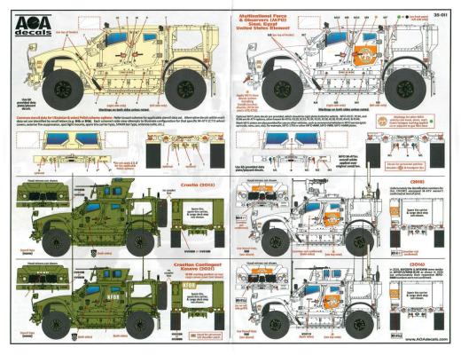 Decal Cover sheet