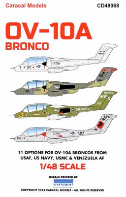 OV-10A Bronco Decals - Caracal Models