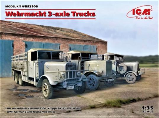 Wehrmacht 3-Axle Trucks