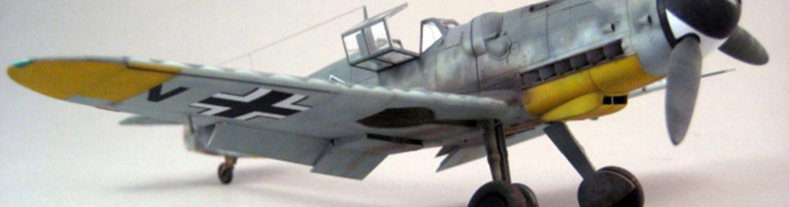 Right-front, close-up - showing exhaust manifold, landing gear, and flight control surfaces