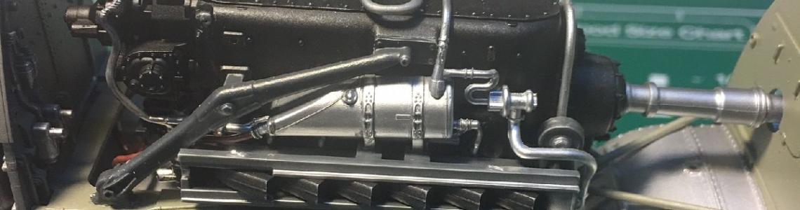 Aft engine detail