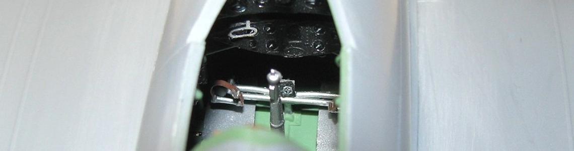 Cockpit facing forward
