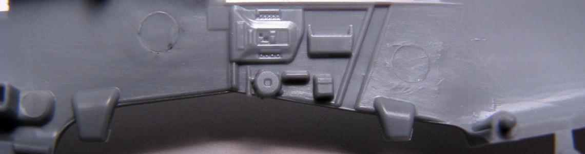 Cockpit sidewall detail