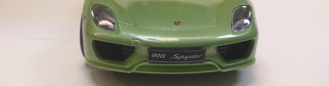Finished Spyder model
