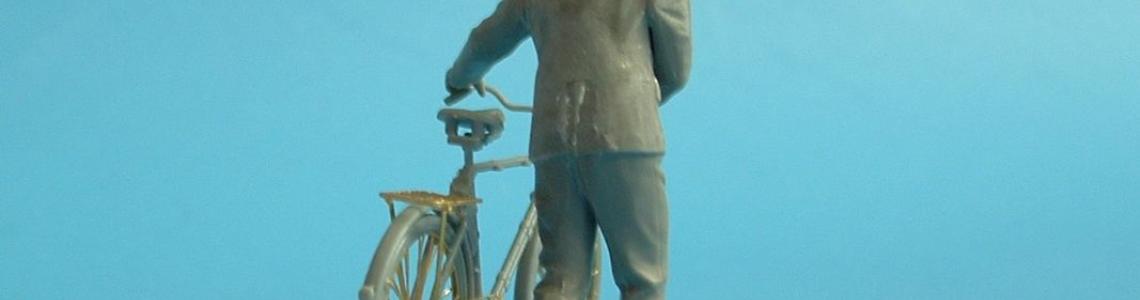 Bike and figure