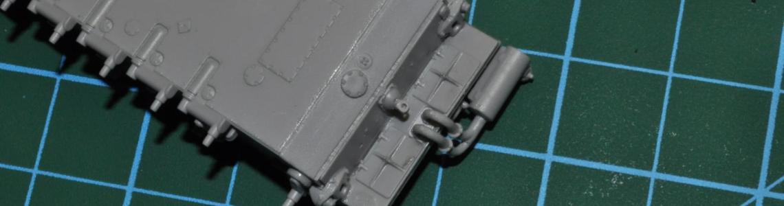 Underside chassis detail.