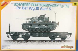 Box Art - Panzer III and Rail Car