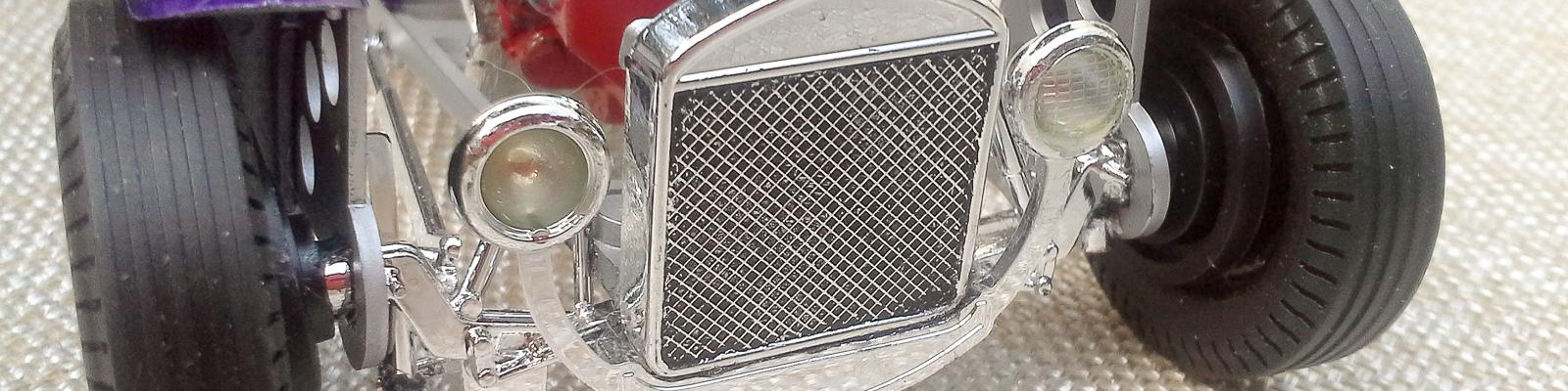 Finished Model - Grill Closeup