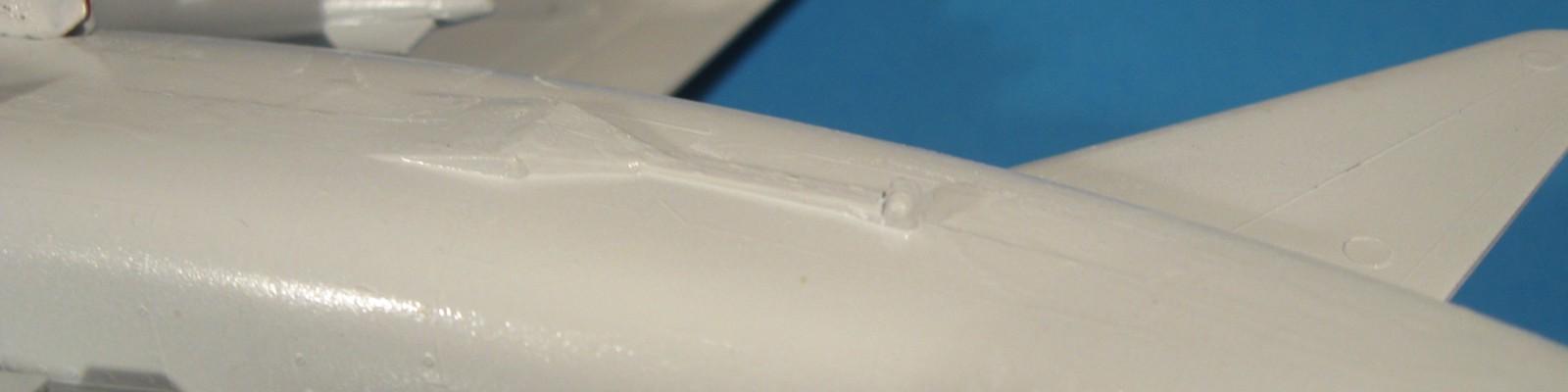 Representation of tailhook before striping