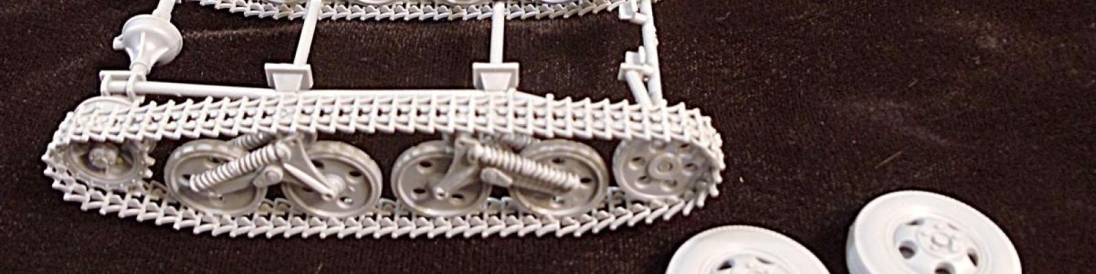 Assembled Track Section and Front Wheels