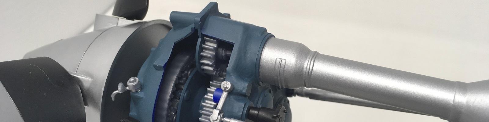 Allison Reduction Gear Internals & Planetary Gears
