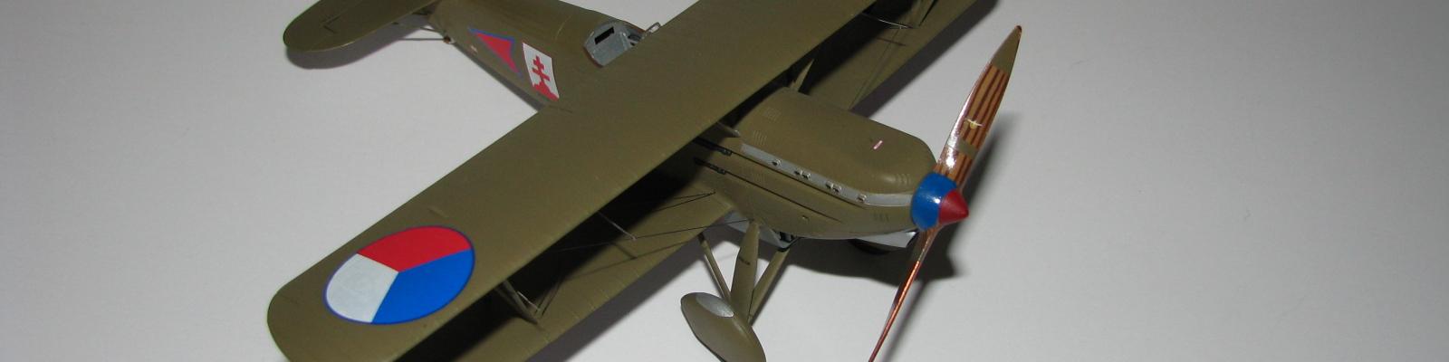 Finished aircraft, right-front