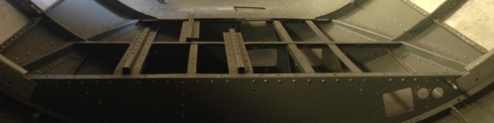 Fuselage Interior Looking Forward