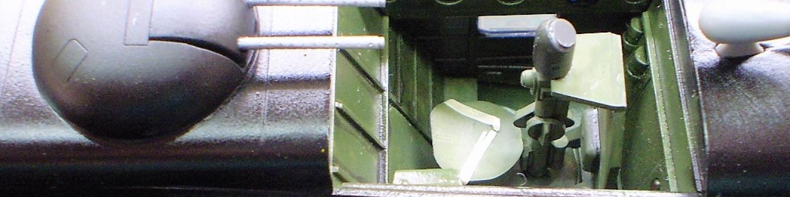 Upper turret and Gunners station