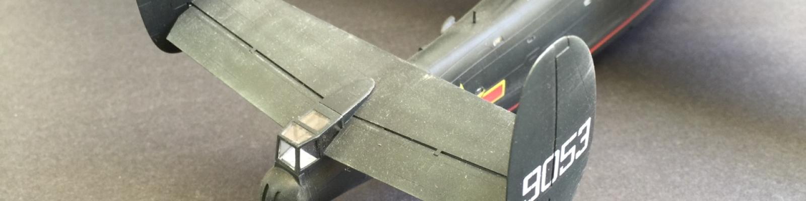 Tail and aft cannon