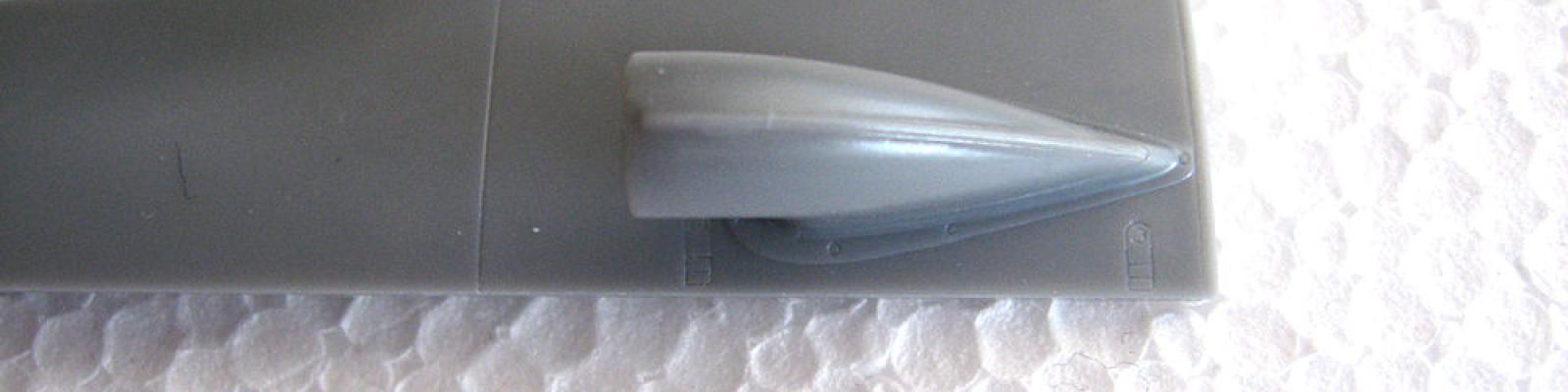 Airscoop with weld seam