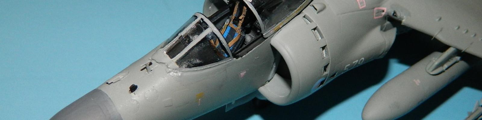 SHAR  Cockpit, Aux Intakes & Antennas