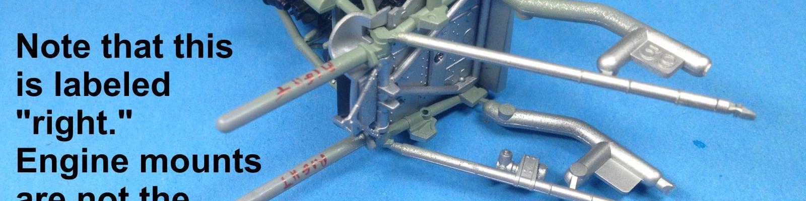 Engine mounts with engine