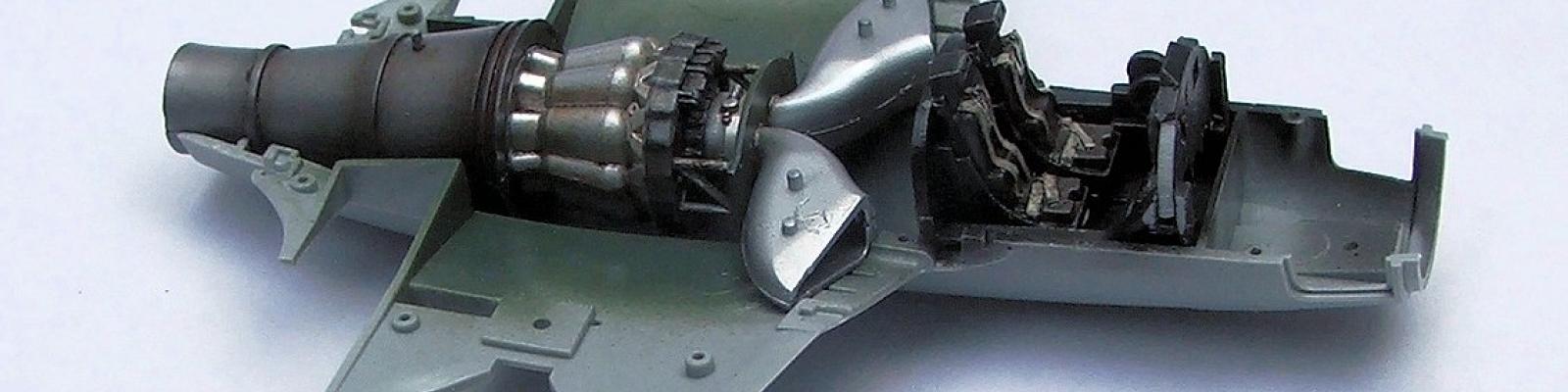 Cockpit and engine