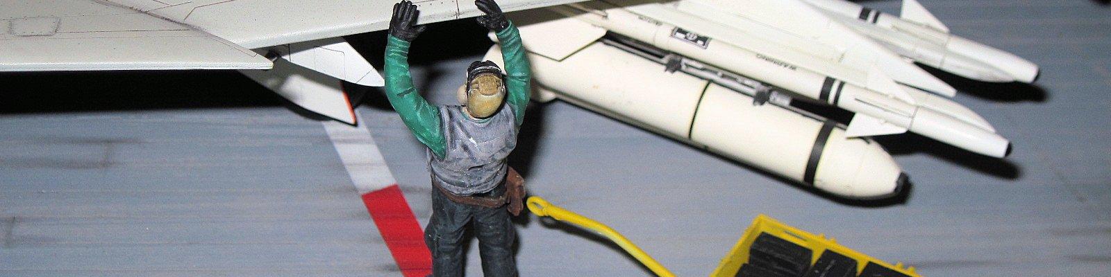 Working on an F-4