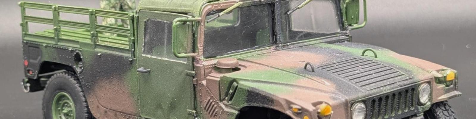 Completed HMMWV with Figures - Right View